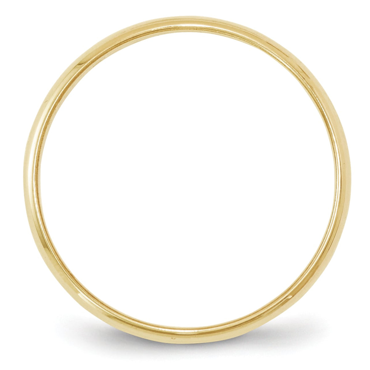 10KY 2mm LTW Half Round Band Size 12
