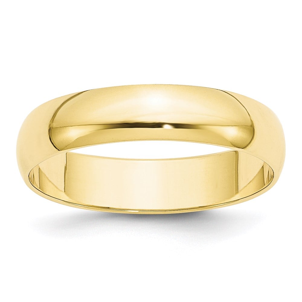 10KY 5mm LTW Half Round Band Size 7.5