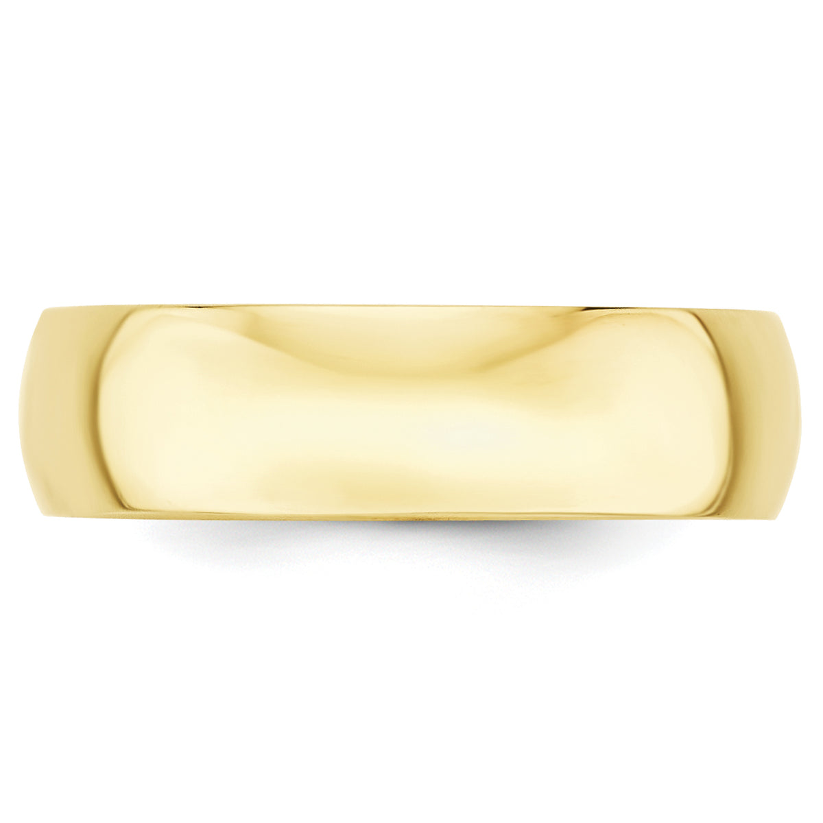 10KY 6mm LTW Half Round Band Size 10