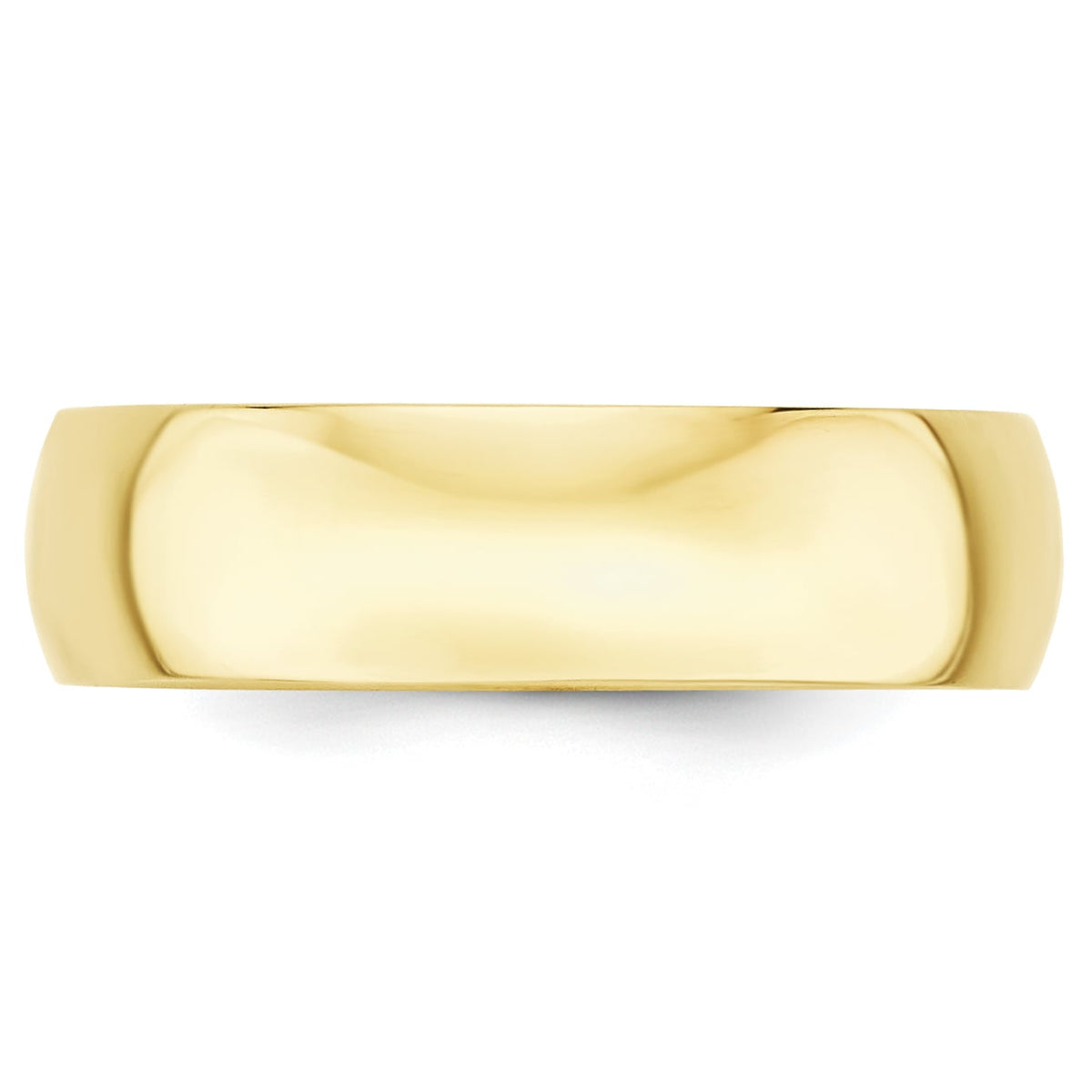 10KY 6mm LTW Half Round Band Size 4.5