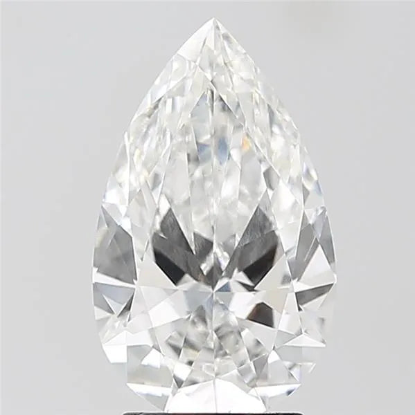 2.90ct Pear Lab Grown Diamond (Colour F, Clarity VVS2, IGI Certified)