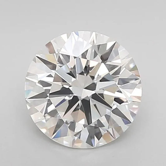 2.01ct Round Lab Grown Diamond (Colour F, Clarity VVS2, Cut ID, IGI Certified)