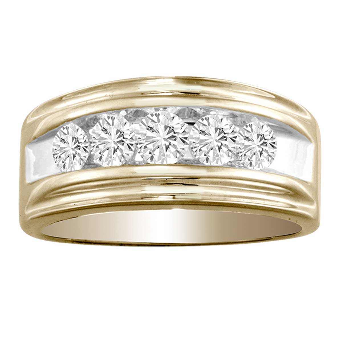 14K  1.00CT  Diamond  BAND