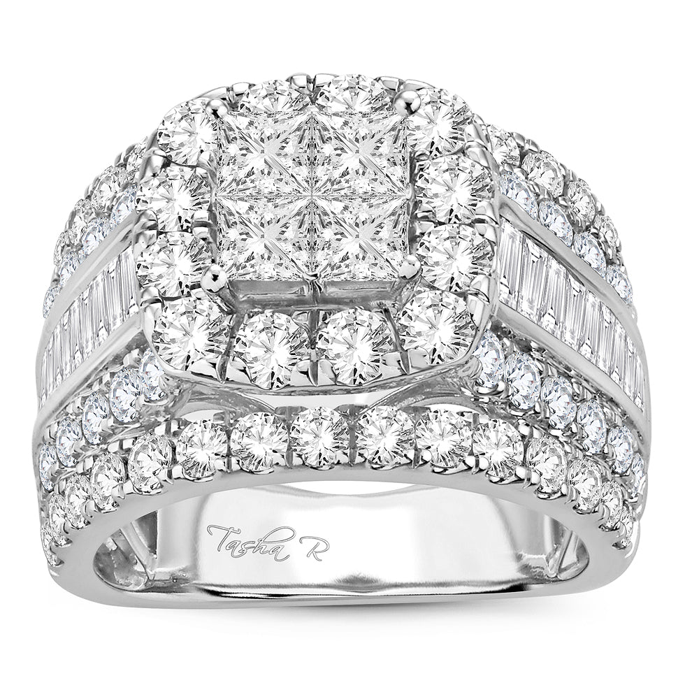 14K  4.00CT    Bridal Diamond  Ring