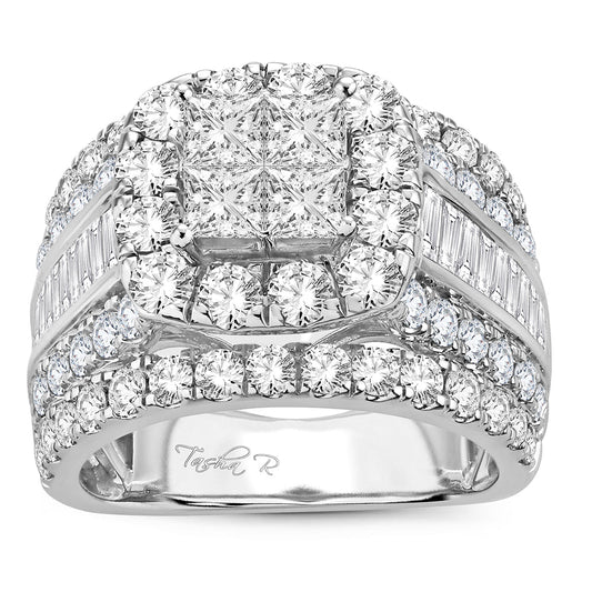 14K  4.00CT    Bridal Diamond  Ring