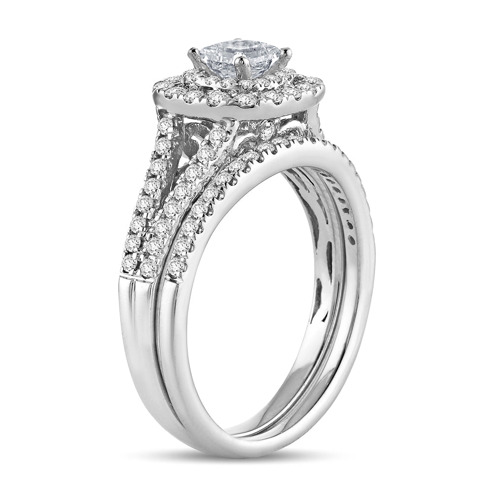 14K 1.00CT DIAMOND  BRIDAL RING