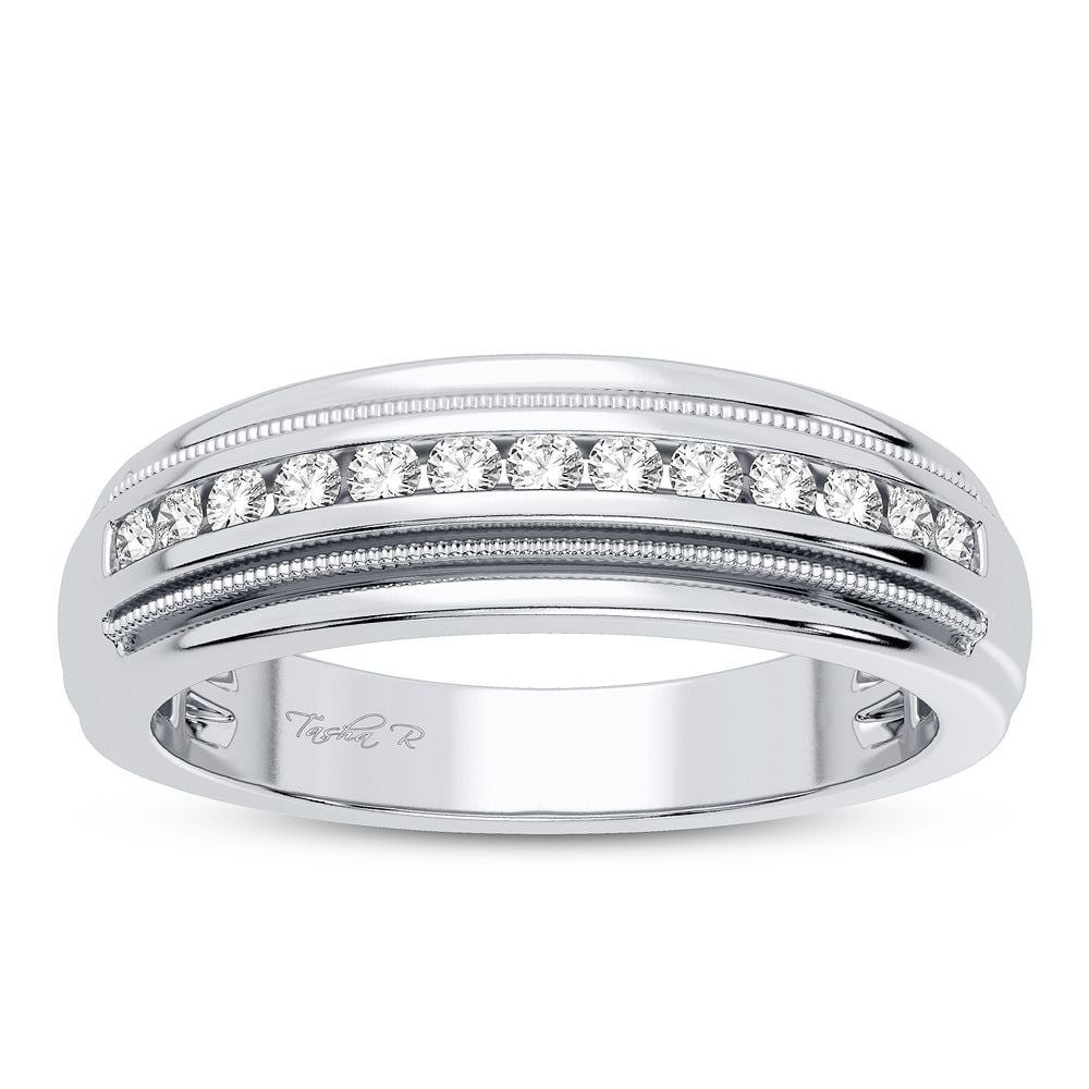 14K 0.50CT Diamond Band