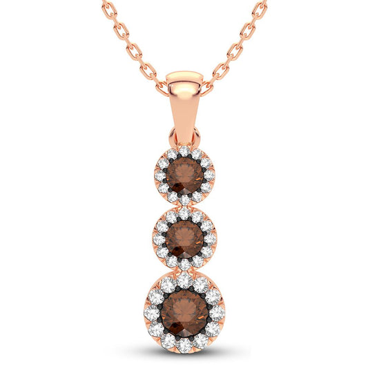 14K 0.50CT Diamond Pendant
