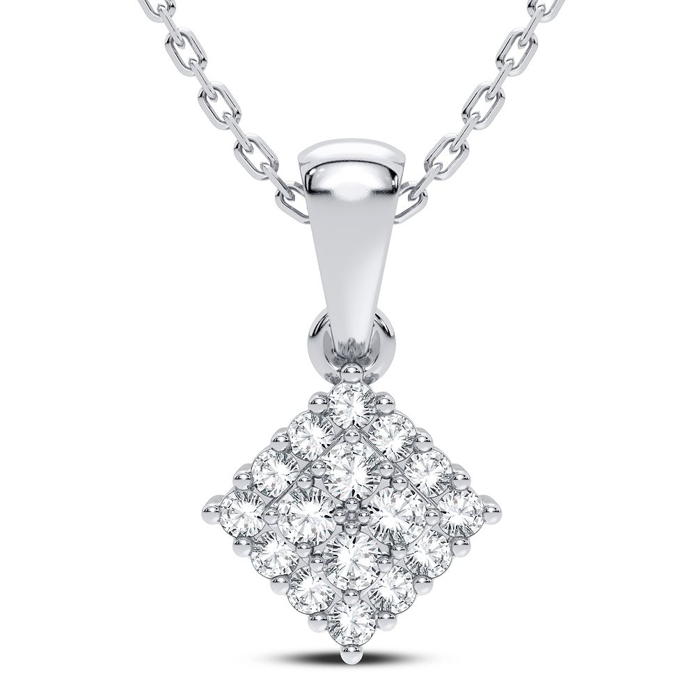 14K 0.16CT DIAMOND PENDANT
