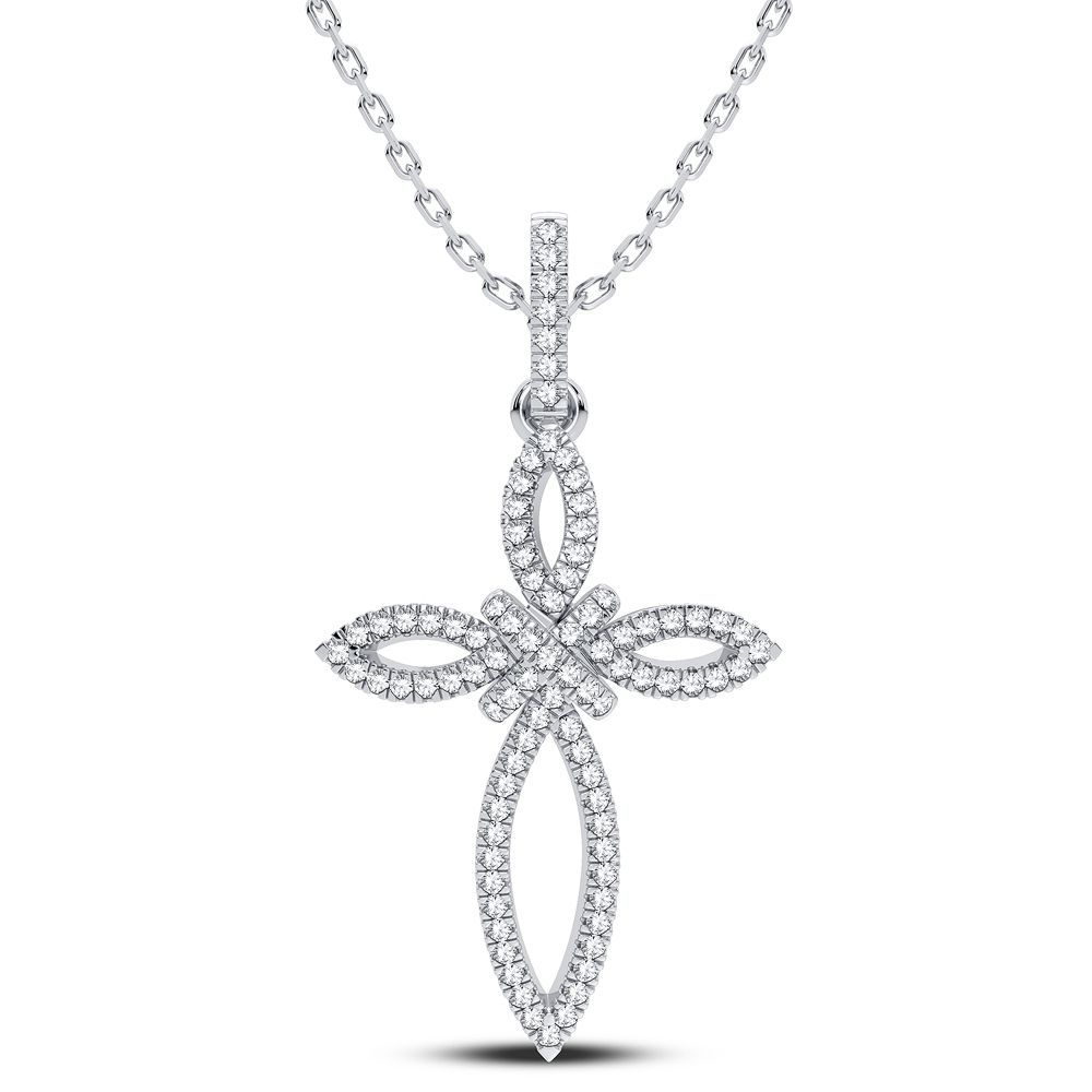 14K 0.18CT DIAMOND PENDANT