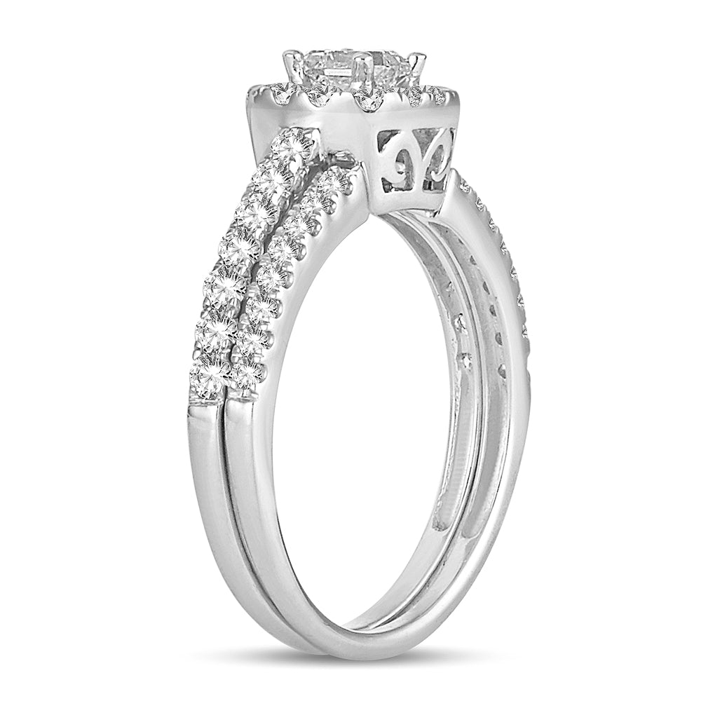 14K 1.00CT DIAMOND  BRIDAL RING