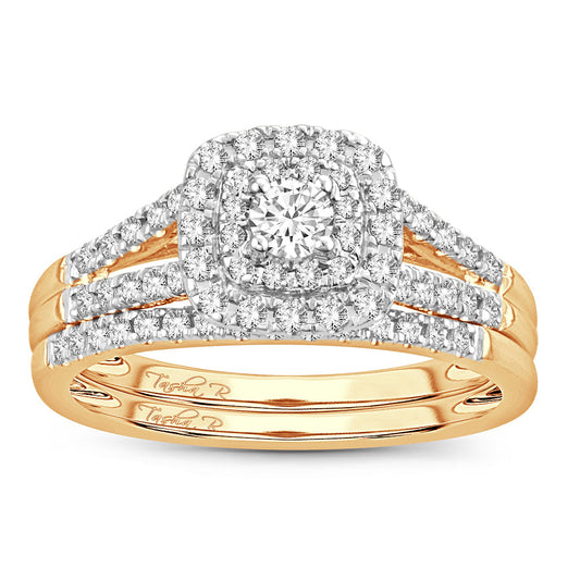 14K  0.50CT  DIAM  BRIDAL  RING