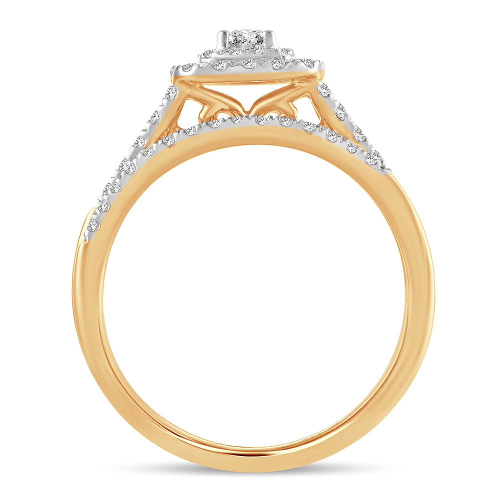 14K  0.50CT  DIAM  BRIDAL  RING