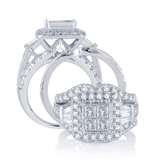 14K  3.85CT  Diamond  RING