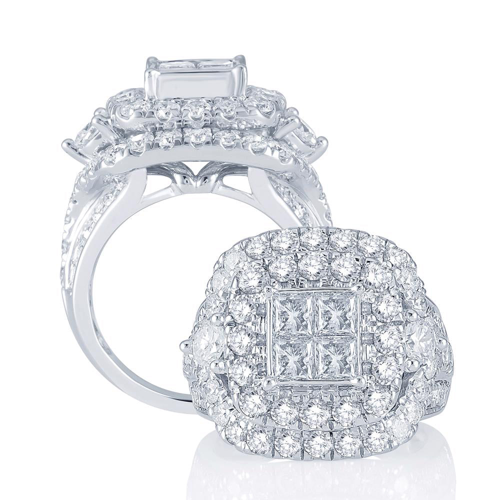 14K  4.00CT  DIA  RING