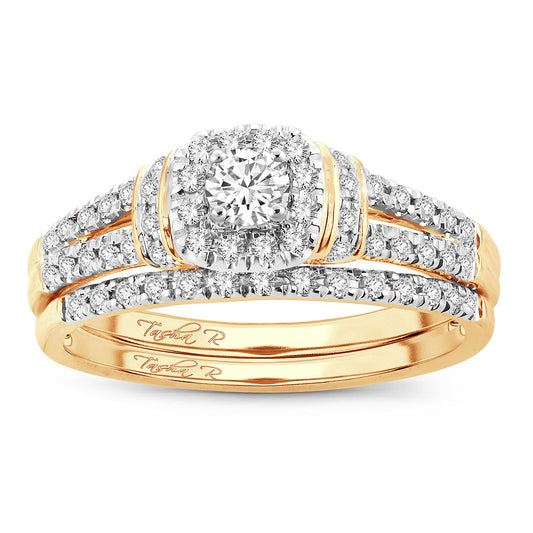 14K 0.50CT  Diamond Bridal Ring