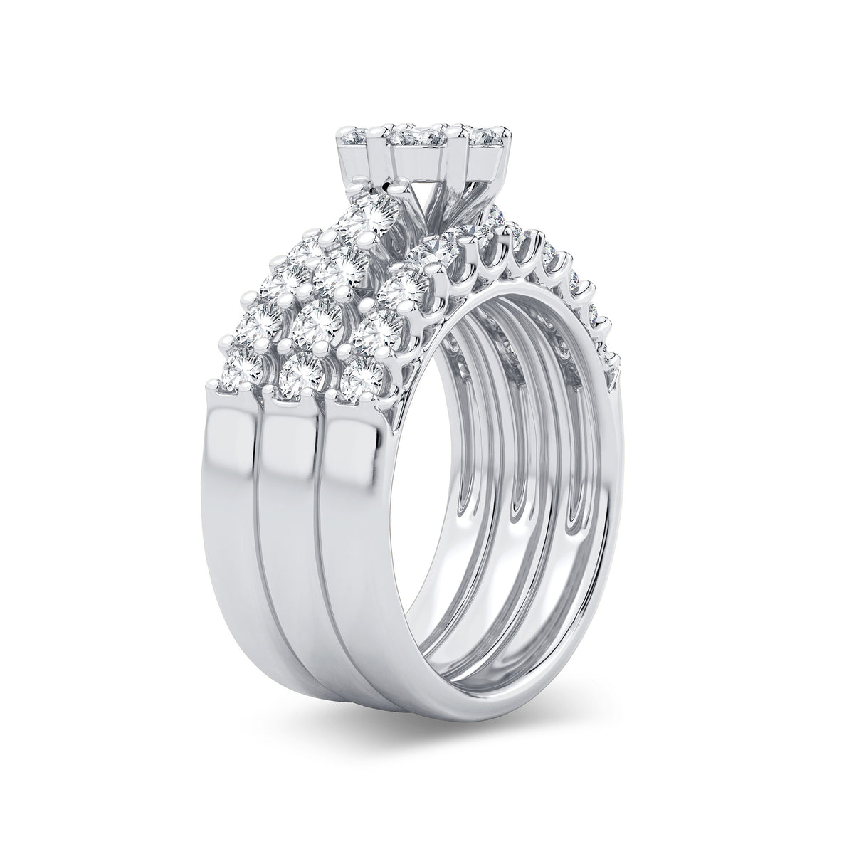 14K 2.00CT Diamond Bridal Ring