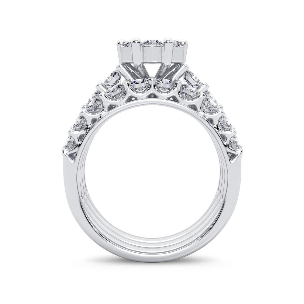 14K 3.00CT Diamond Bridal Ring