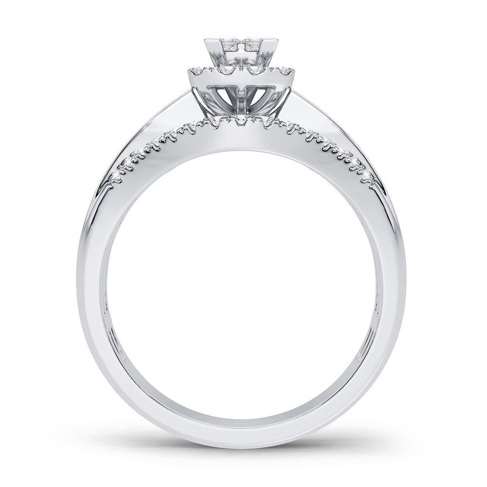10K 0.50CT Diamond Ring