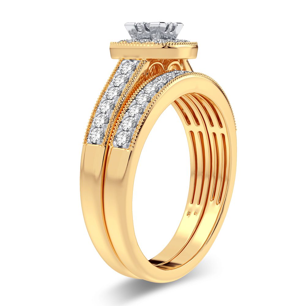 14K 0.50CT Diamond Bridal Ring