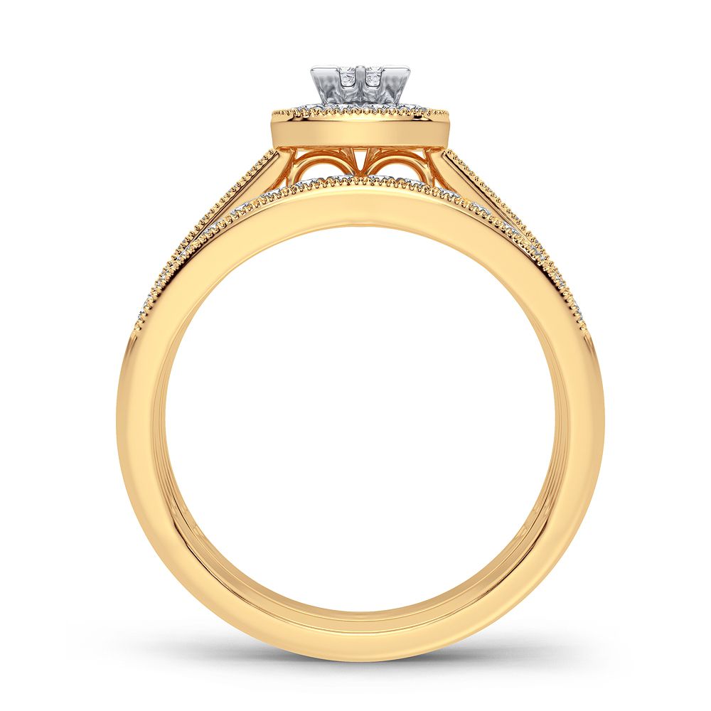 14K 0.50CT Diamond Bridal Ring