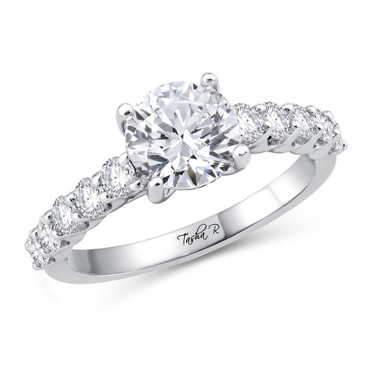 0.73CT Diamond  PLATINUM RING