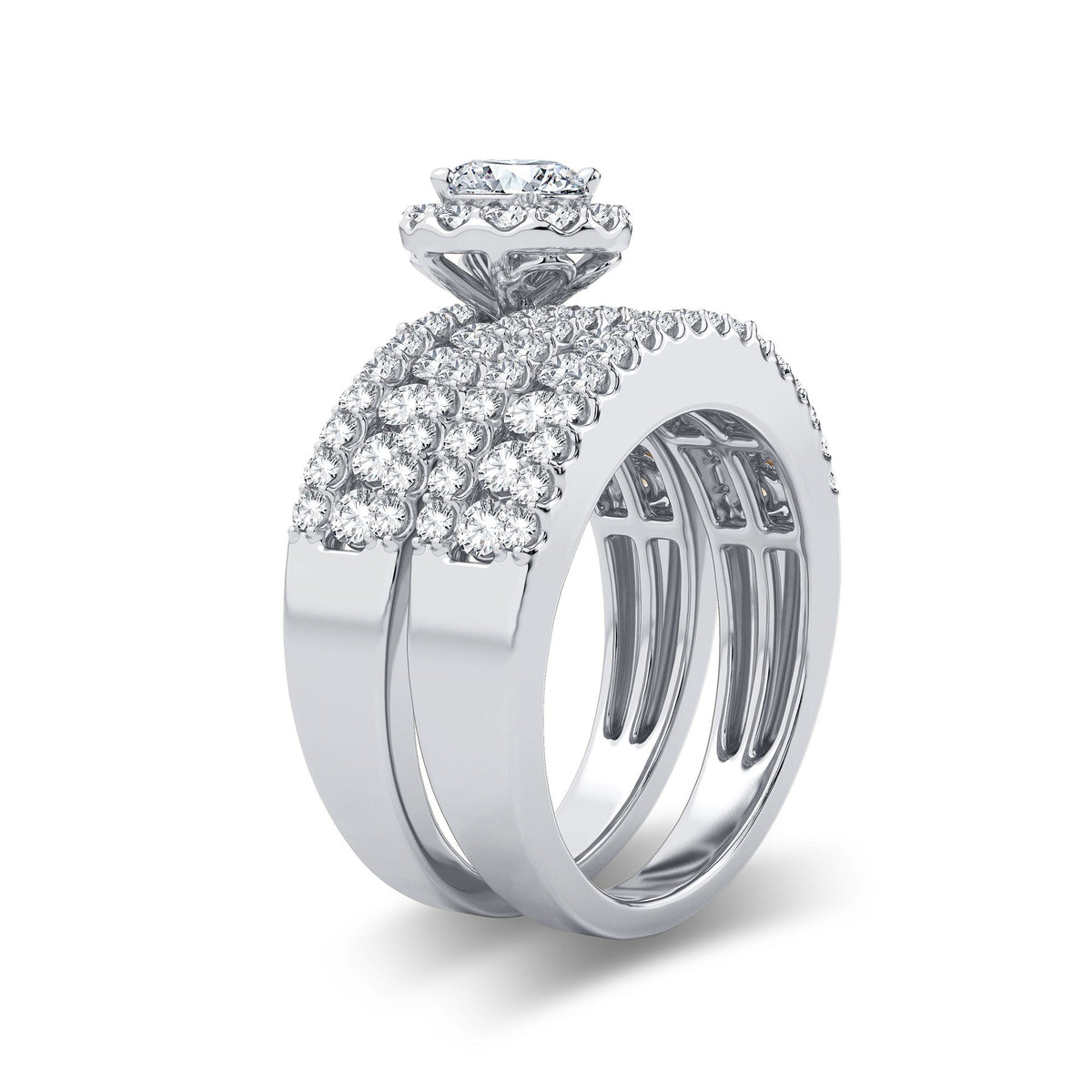 14K 2.00CT Diamond Bridal Ring