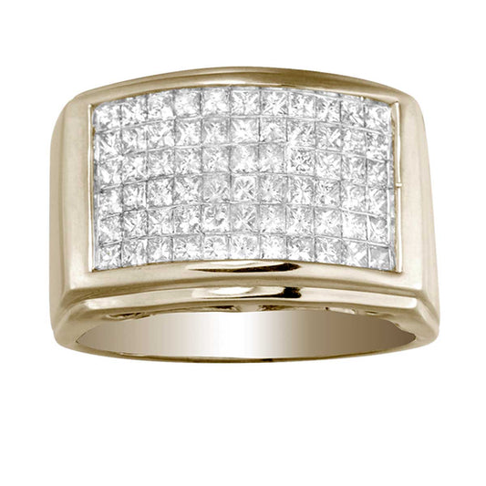 14K 2.00CT Diamond  MEN'S RING