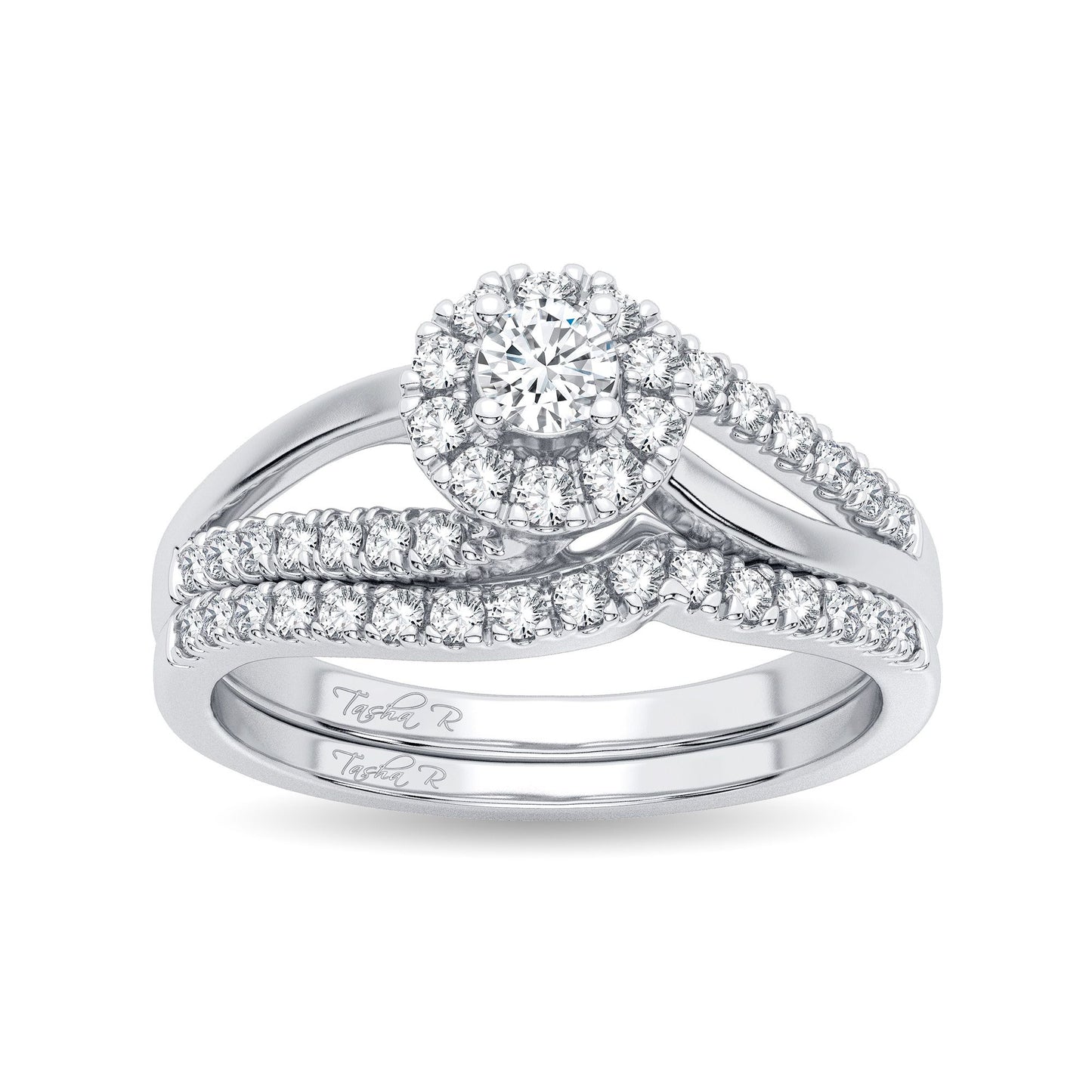 14K 0.50CT Diamond Bridal Ring