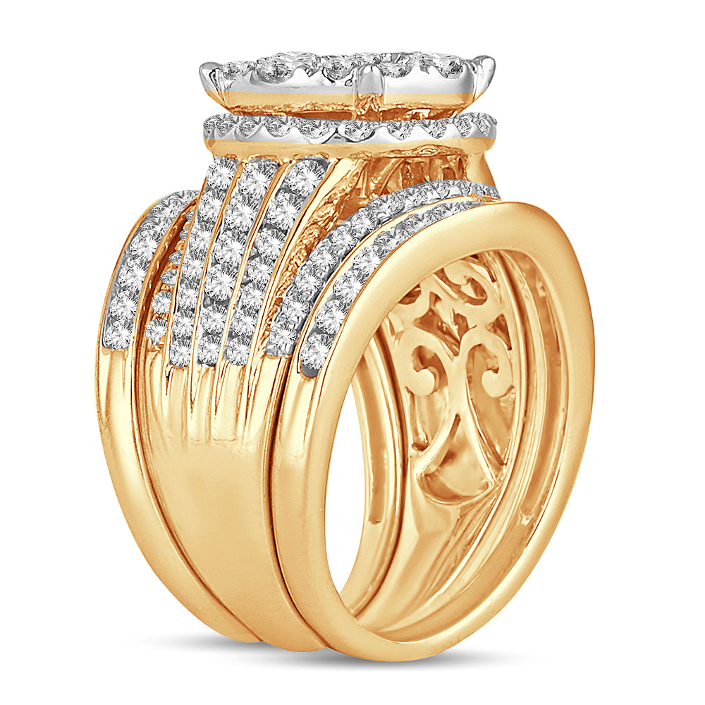 14K 2.52CT DIAMOND  BRIDAL RING