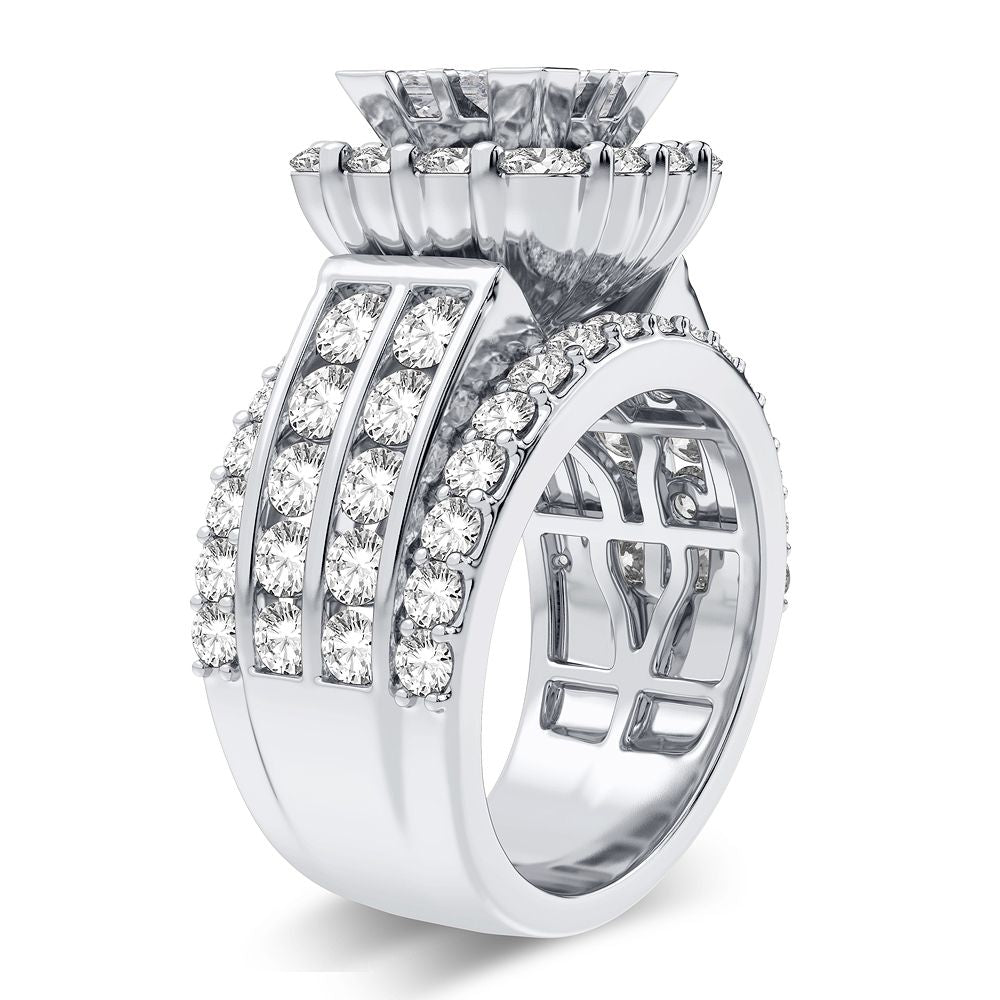 14K 4.00CT Diamond Bridal Ring