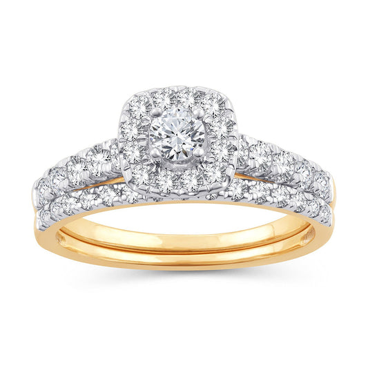 14K 1.00CT Diamond BRIDAL RING