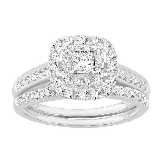 14K 1.00CT DIAMOND BRIDAL RING