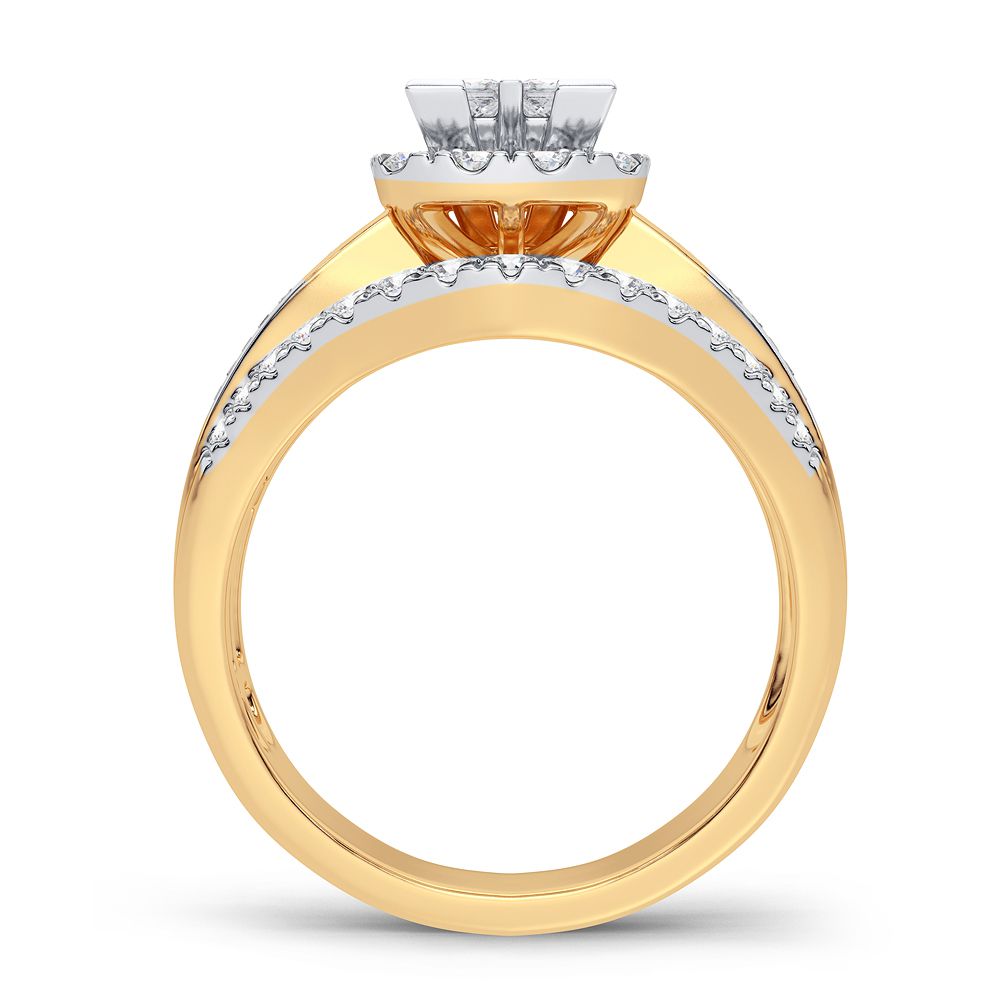 14K 0.90CT Diamond Ring