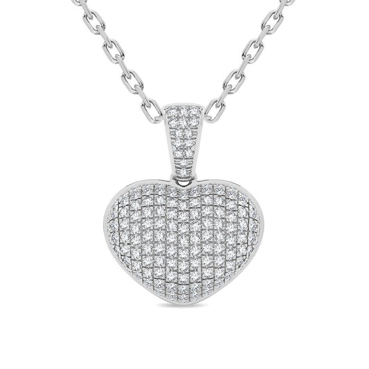 14K 0.33CT Diamond Pendant