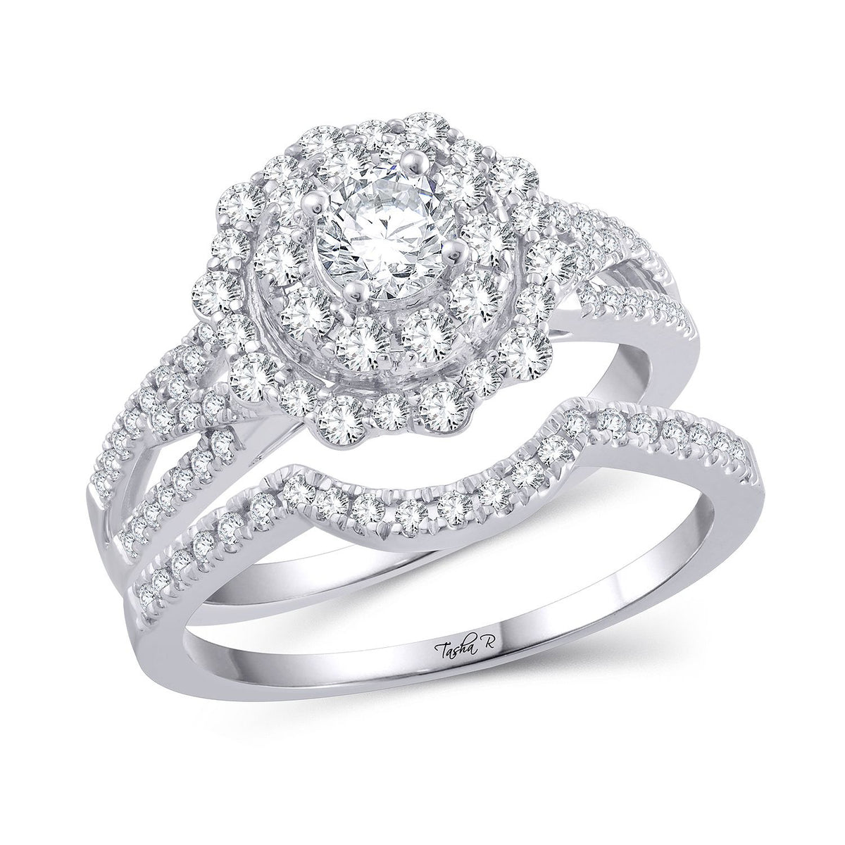 14K 1.00CT Diamond BRIDAL RING