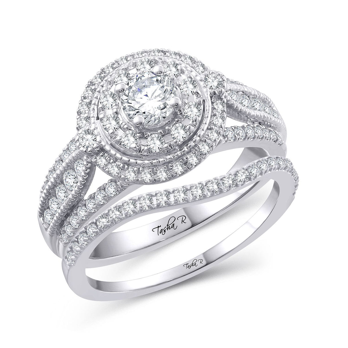 14K 1.00CT Diamond BRIDAL RING