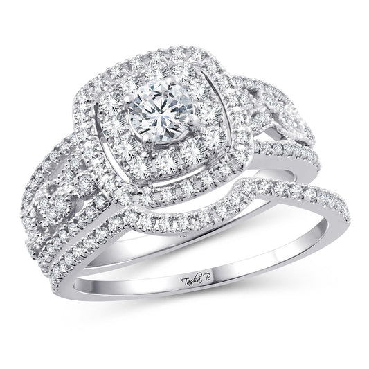 14K 1.00CT Diamond BRIDAL RING