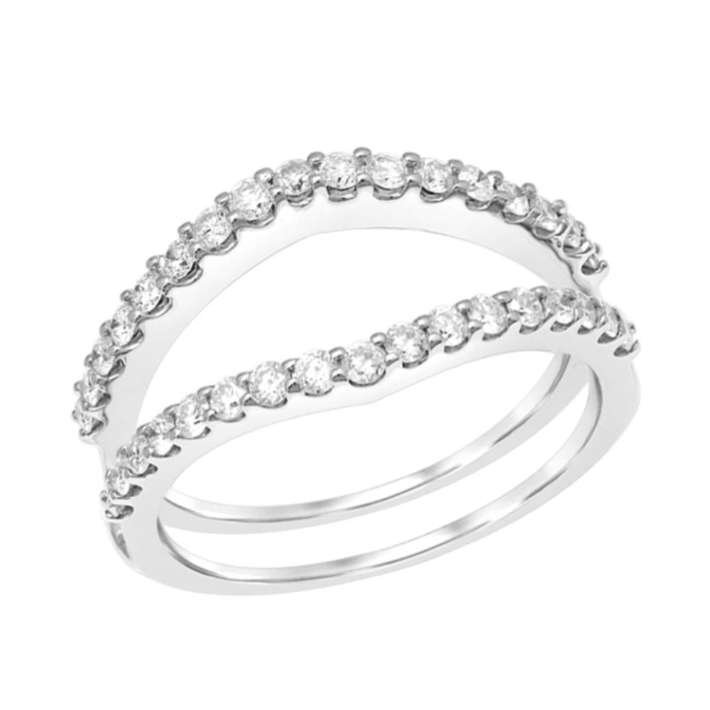 14K 0.50CT Diamond RING GUARD