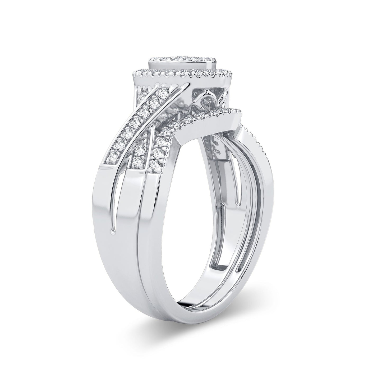 14K 0.40CT DIAMOND BRIDAL RING