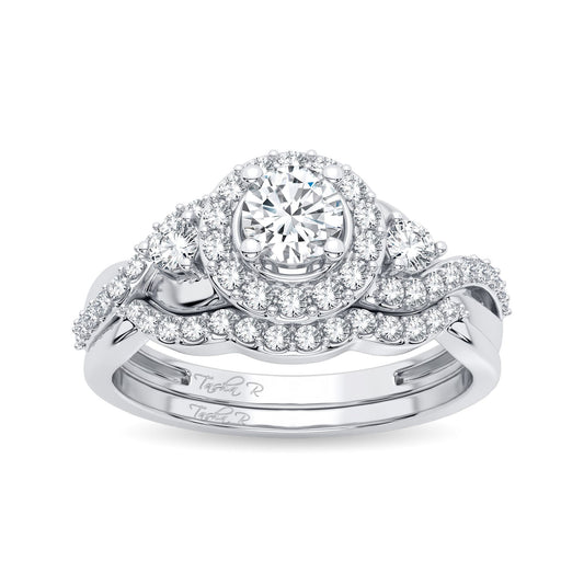 14K 0.50CT Diamond Bridal Ring