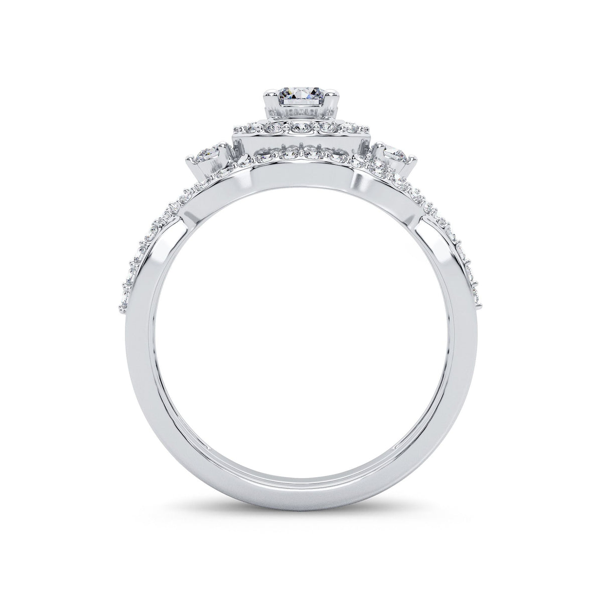 14K 0.50CT Diamond Bridal Ring