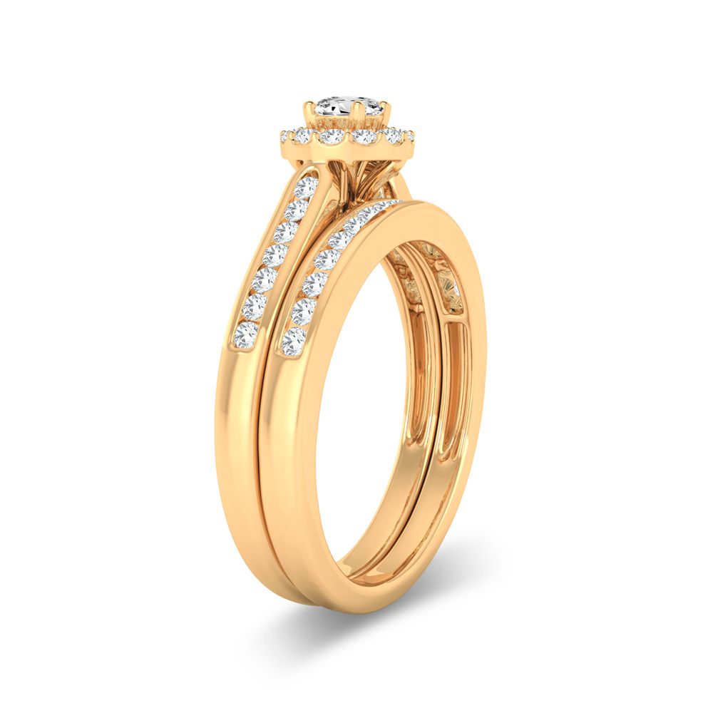 14K 0.50ct Diamond Bridal Ring