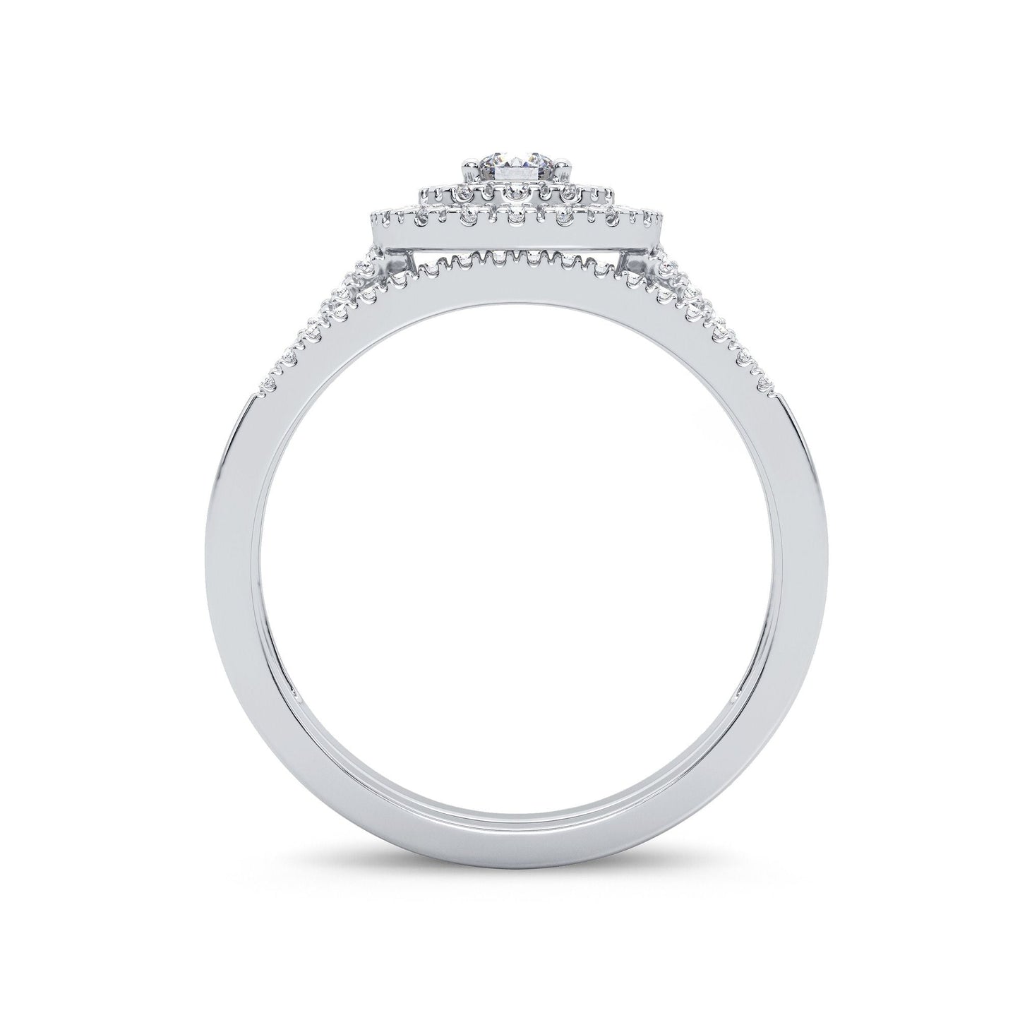 14K 0.50CT Diamond Bridal Ring