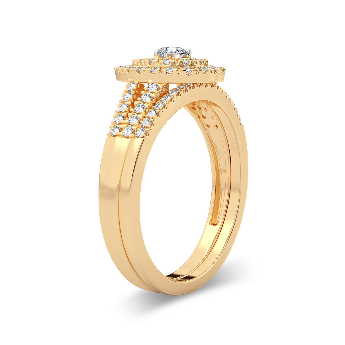 14K 0.50CT Diamond Bridal Ring