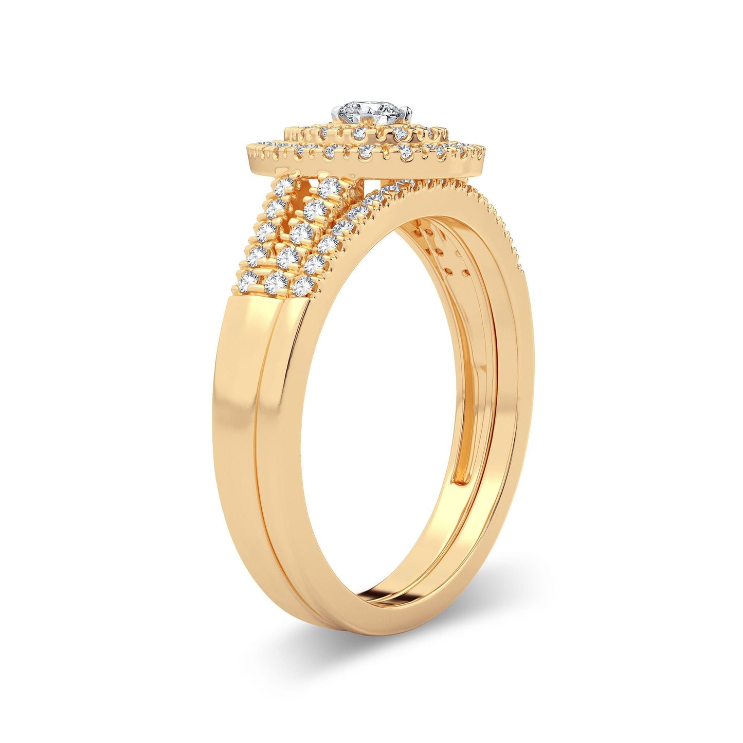 14K 0.50CT Diamond Bridal Ring