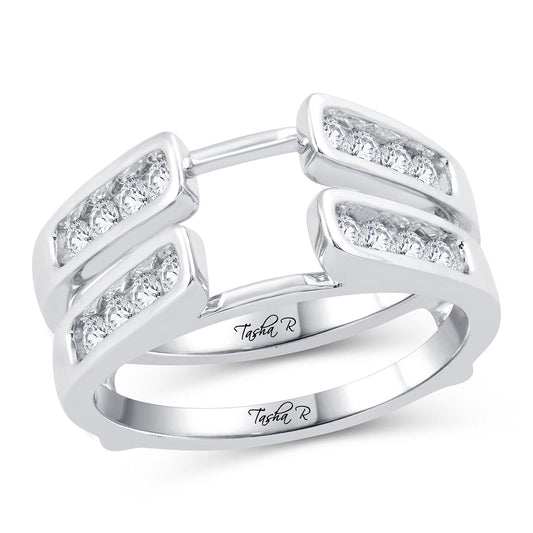 14K 0.50CT Diamond RING GUARD