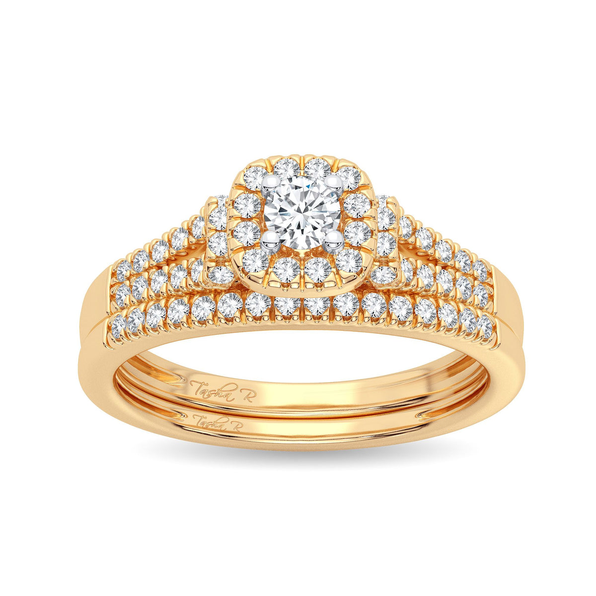 14K 0.33CT Diamond Bridal Ring