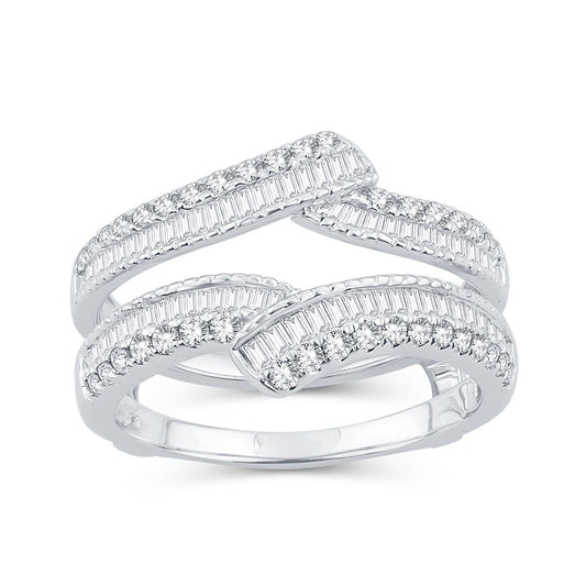 14K 0.75CT Diamond RING GUARD