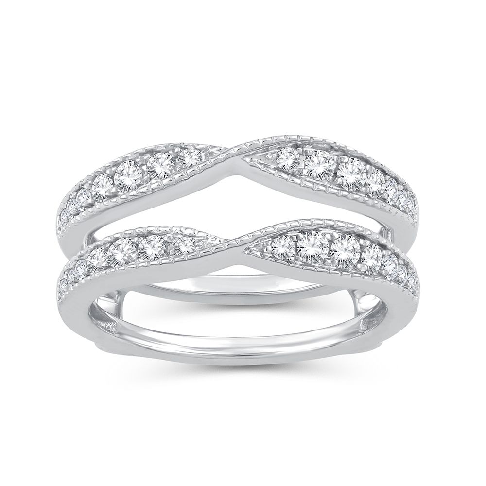 14K 0.50CT Diamond SEMI MOUNT